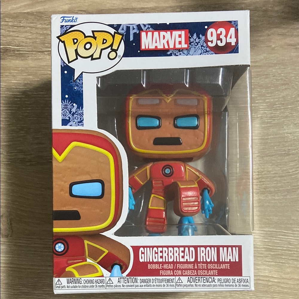 Funko Pop! Vinyl: Marvel - Gingerbread Iron Man #934